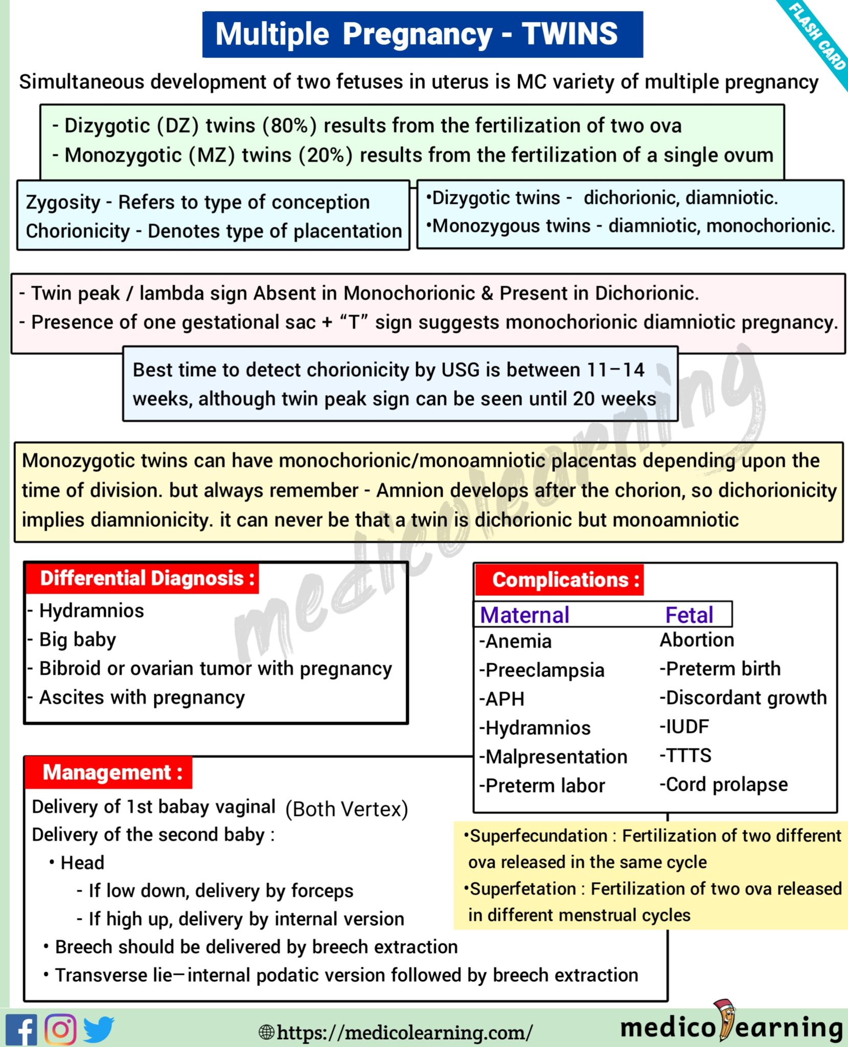 Multiple Pregnancy ( Twins ) – MedicoLearning